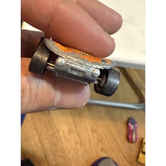 1969 MATTEL HOT WHEELS REDLINES DUNE DADDY in ORANGE Hong Kong Red Line Tires - Picture 8 of 10